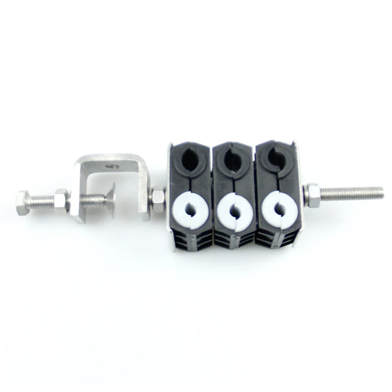 RRU Fiber Power Cable Clamp Feeder Clamp
