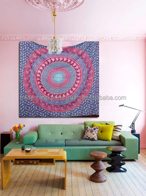 Hippie Wall Art For Home Decor Ombre Bedding Throw Cotton Beach Blanket Wholesale Tapestry