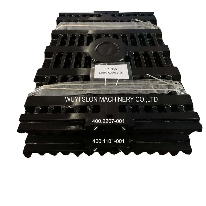 Terex Pegson Crusher Spares Wear Part Jaw Plate for 1000 Maxtrack,1300 Maxtrack J-1175 JW42 Jaw