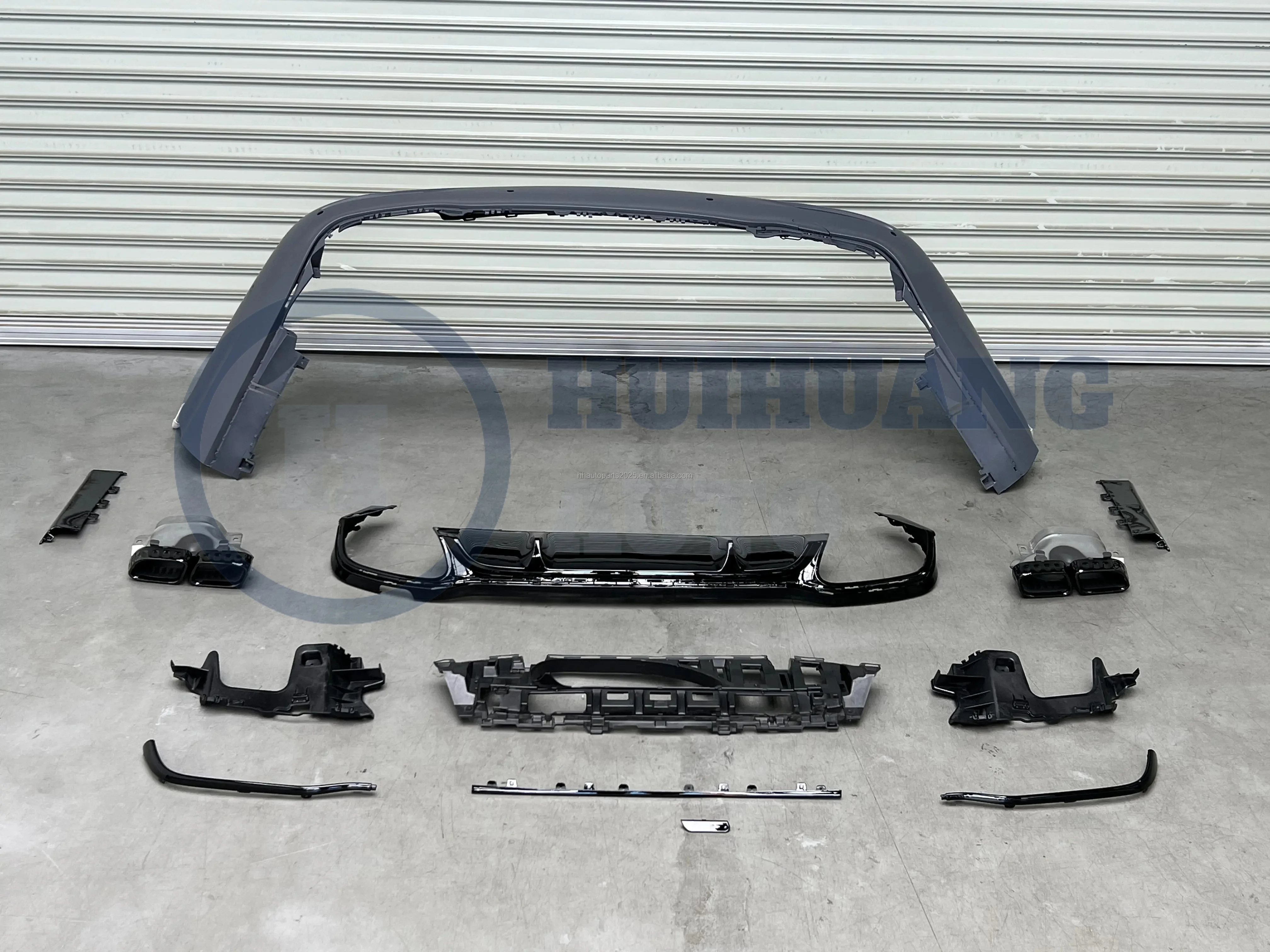 Complete Set Bumpers Body Kit for Mercedes Benz E Class E260 E300 E350 ...