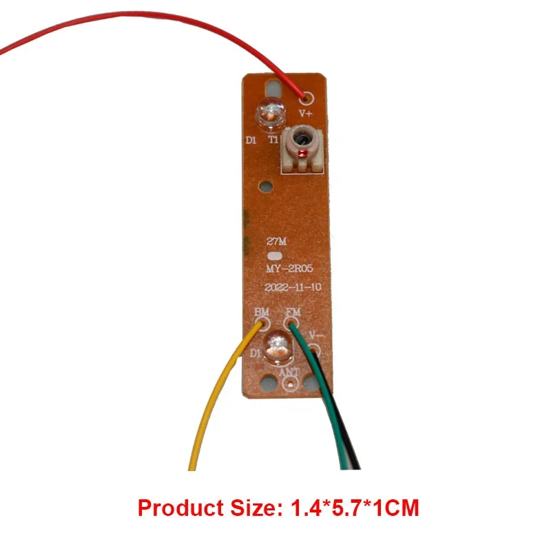 Milaget Récepteur de Voiture RC à l'Échelle 1/12, Axe avant pour Modèle de Voiture MN78, Planche de Remplacement