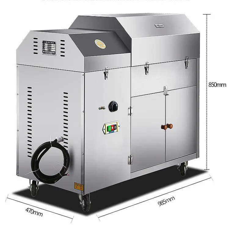 Torréfacteur De Café Maison LEONEBEBE 750 G – Électrique Température Réglable, Grillé Noix & Graines