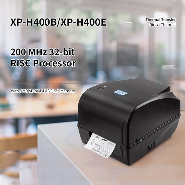 X40 Printer Xprinter XP-H400E Label Printer - Fast, Reliable Thermal Printing