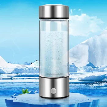 Wholesale Custom Logo Portable 420Ml Hydrogen Water Bottle Generator with SPE PEM Technology and Improve Water in 3 Minutes