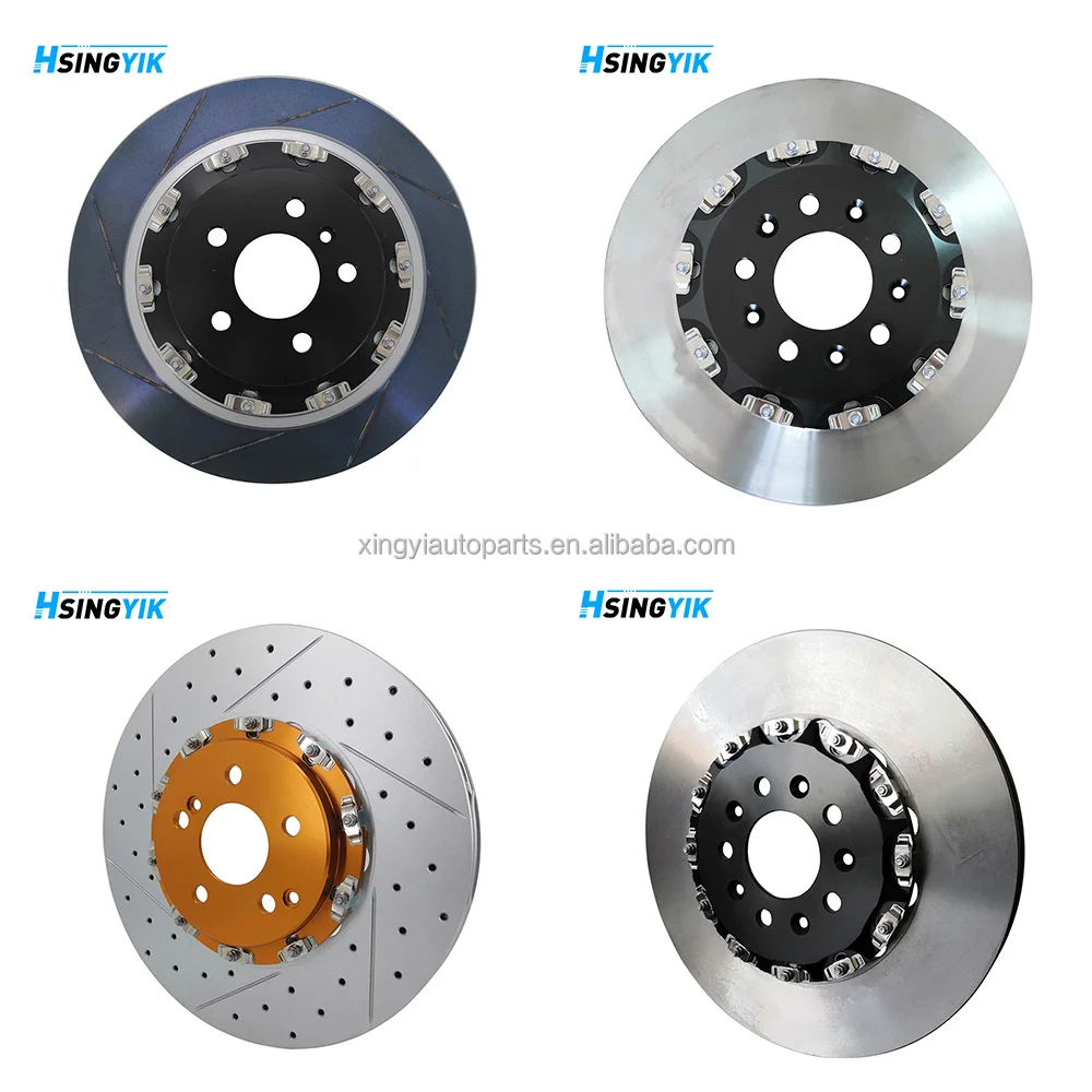 High Performance 6pot Caliper Big Brake Kit Floating Brake Rotors 355mm