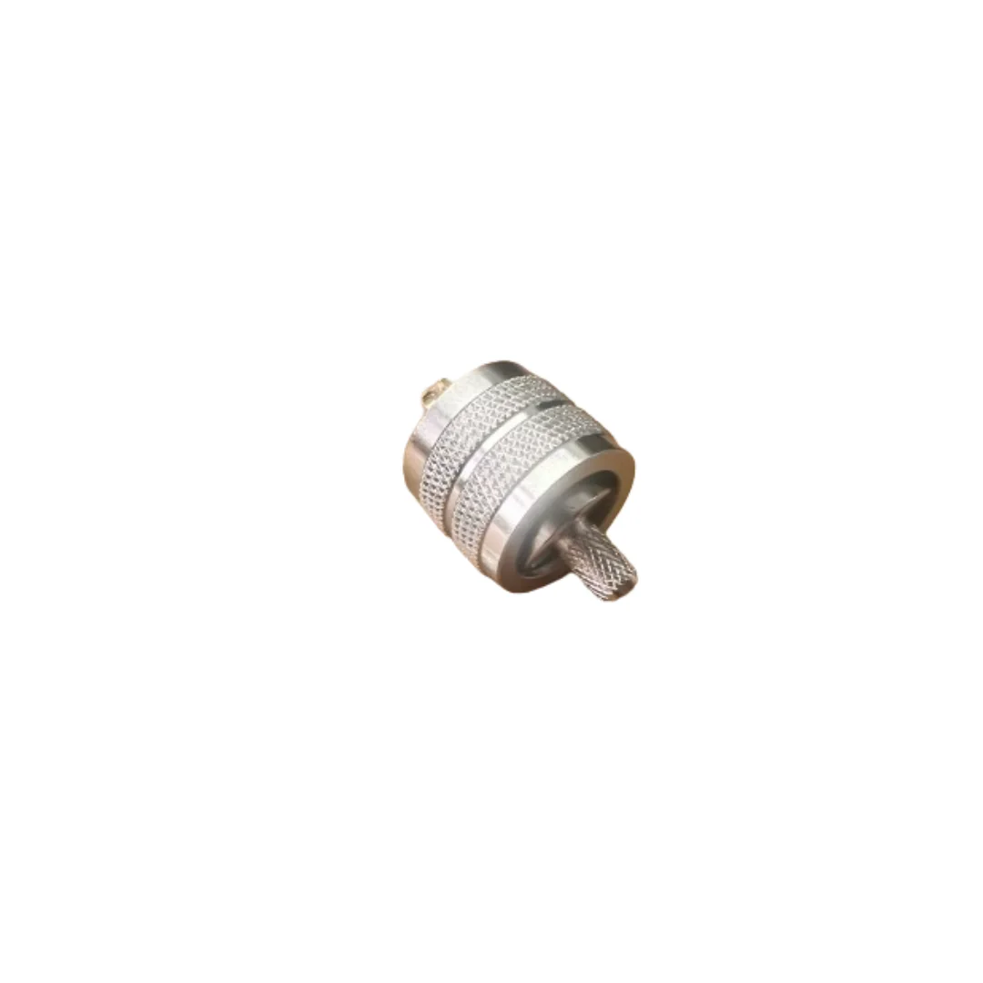 High Performance UHF-C-J3 Connector Male UHF Connector Crimp RG142 Cable UHF RG58 Coaxial Connector manufacture