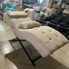 Tissu marron + pied noir