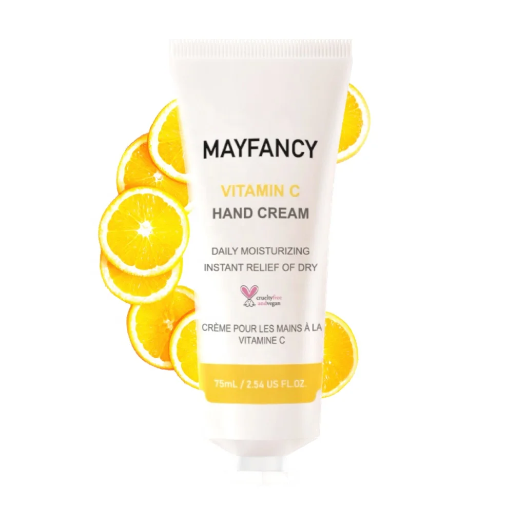 MAYFANCY Spot Goods Skin Care Beauty Product Moisturizing Vegan Vitamin C Hand Cream Lotion Adults Face Cream & Lotion 3 Years