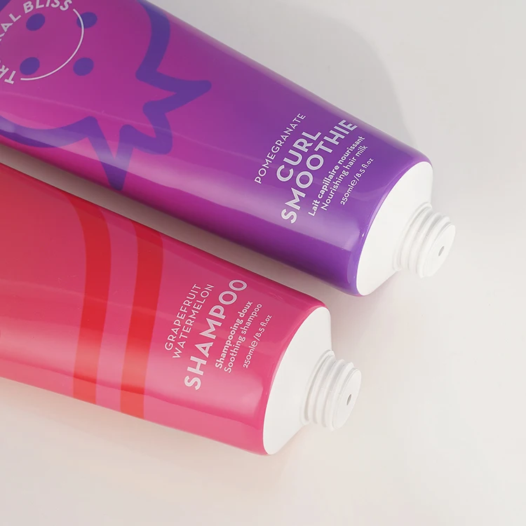 OEM ODM Hot Selling Cosmetic Empty Tube Packaging Plastic PE PCR 200ml Flip Top Cap Custom Size Available Face Mask Skin Care
