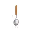 im wood grain one rice spoon