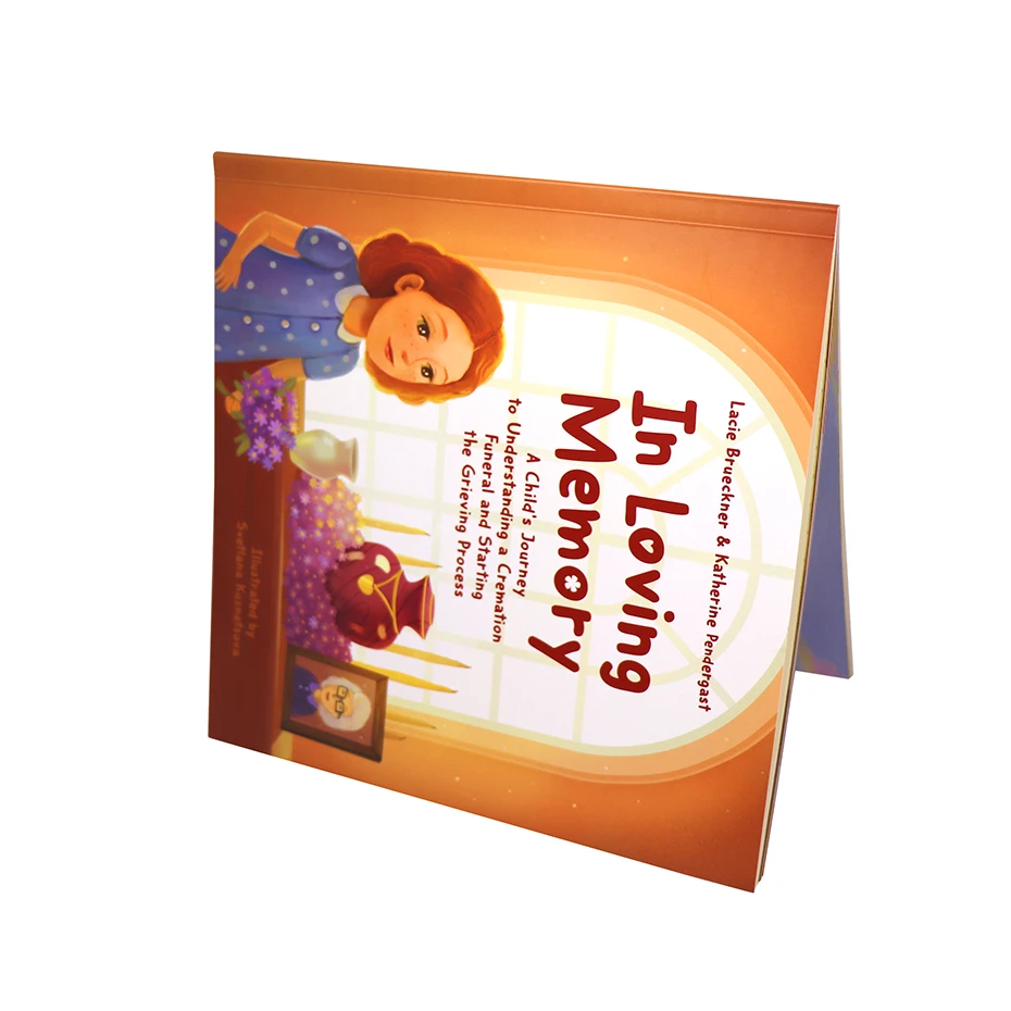 China Factory Price Custom and Print Soft Cover Paperback Children Picture Story Laminated Book Printing