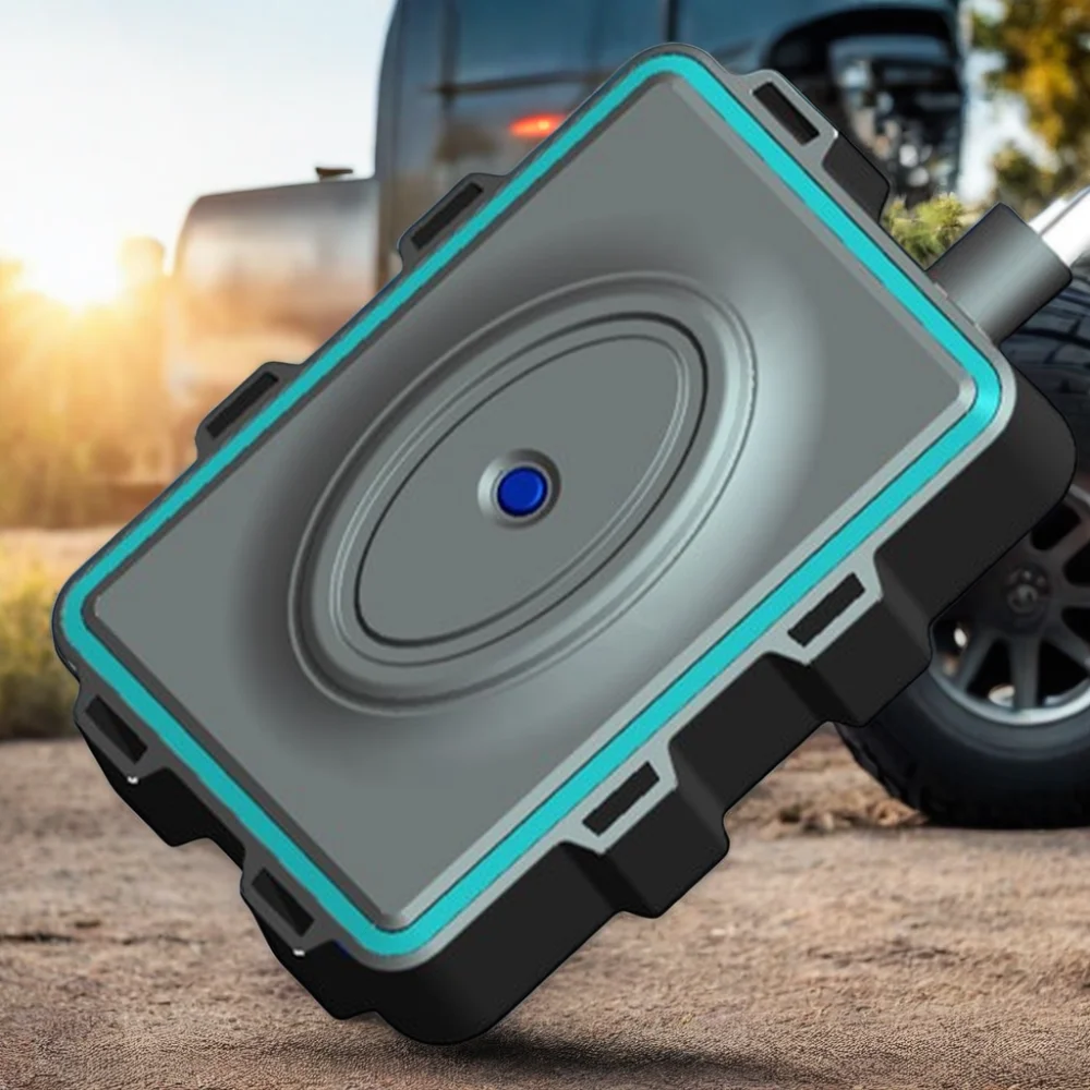 Intelligent Tire Management System Real Time 4G GPS Tracking T-Box Receiver Bluetooth Transmission Truck TPMS Sensor