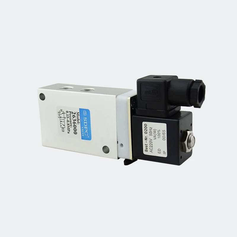 Solenoid Valve Big Flow Rate Air Valve China Manufacturer 2636000