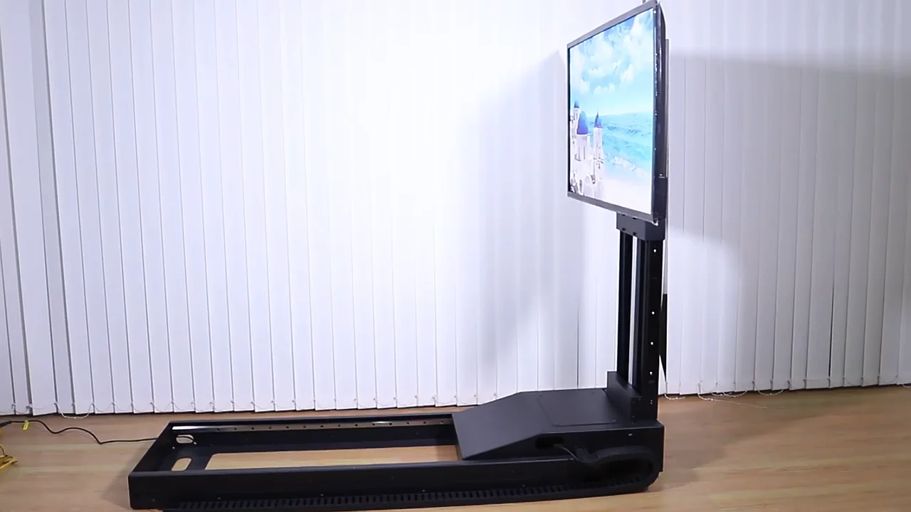 Height Adjustable Motorized TV Mount for 46-65