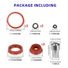 1 herramienta de reparación, 9 anillos de sellado (modelo: Y258023)