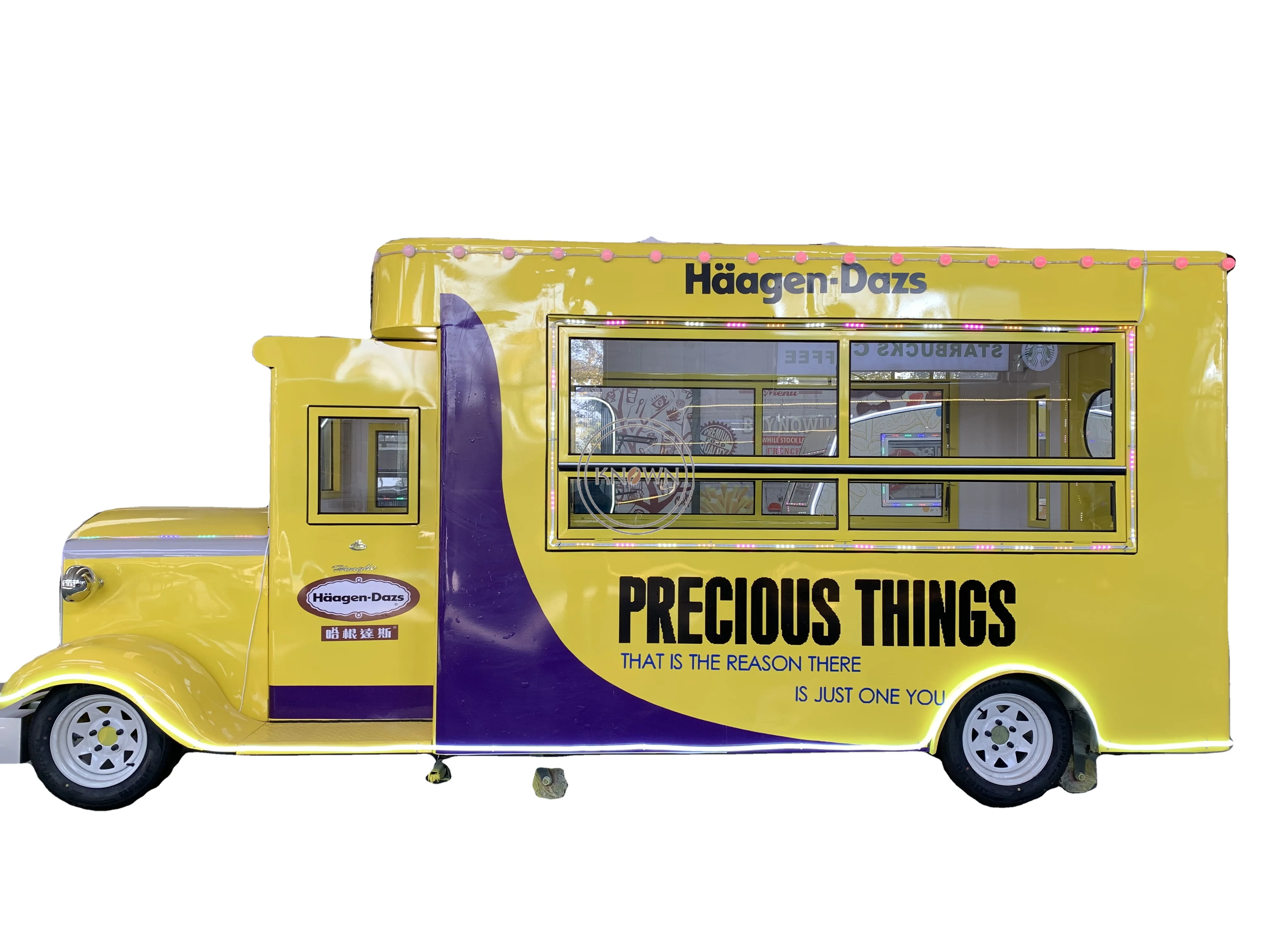 Электрическая тележка для продажи еды на заказ от производителя Мобильная торговые тележки мороженого