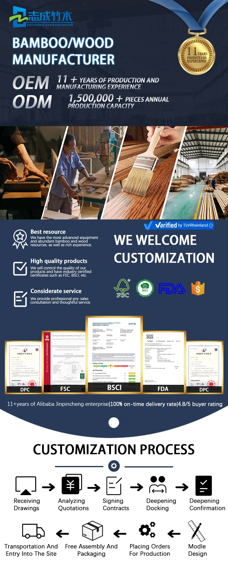 Bamboo Wood Manufacturer