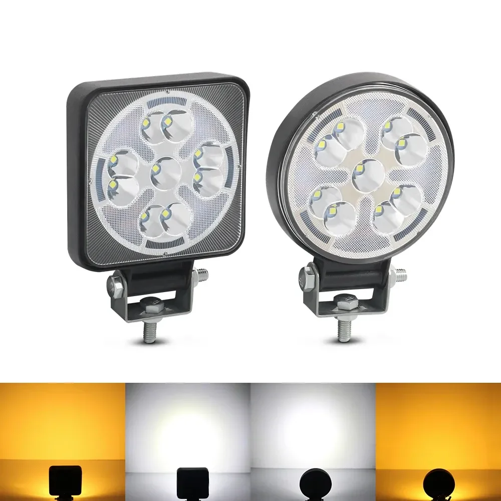 Mini Car Led Working Light Luces Led Para Camiones Foco Para Motos Neblineros Led