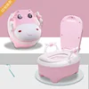 3d cow luxury pu pink brush