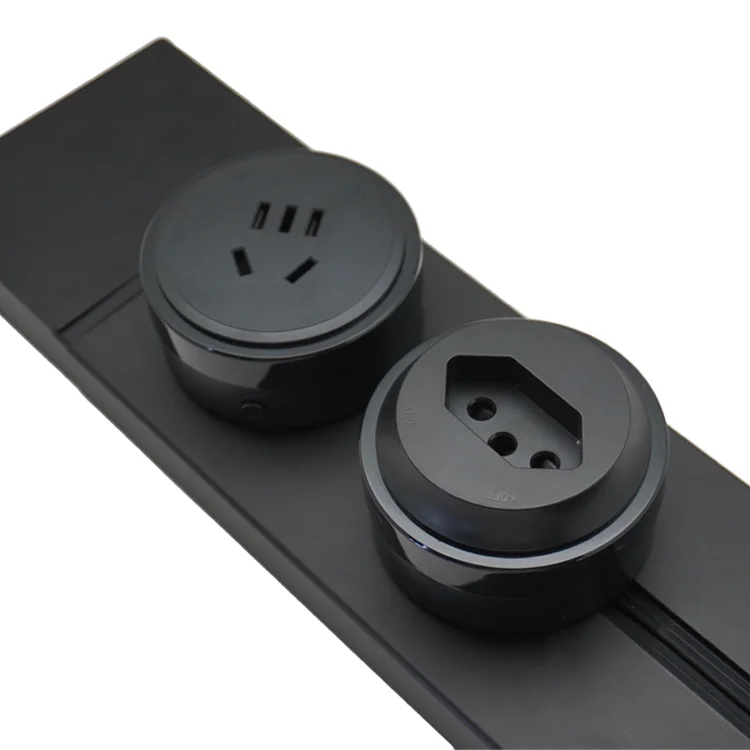 Commercial Track Socket Rail Power up Moveable Socket Electrical Supplies for Train