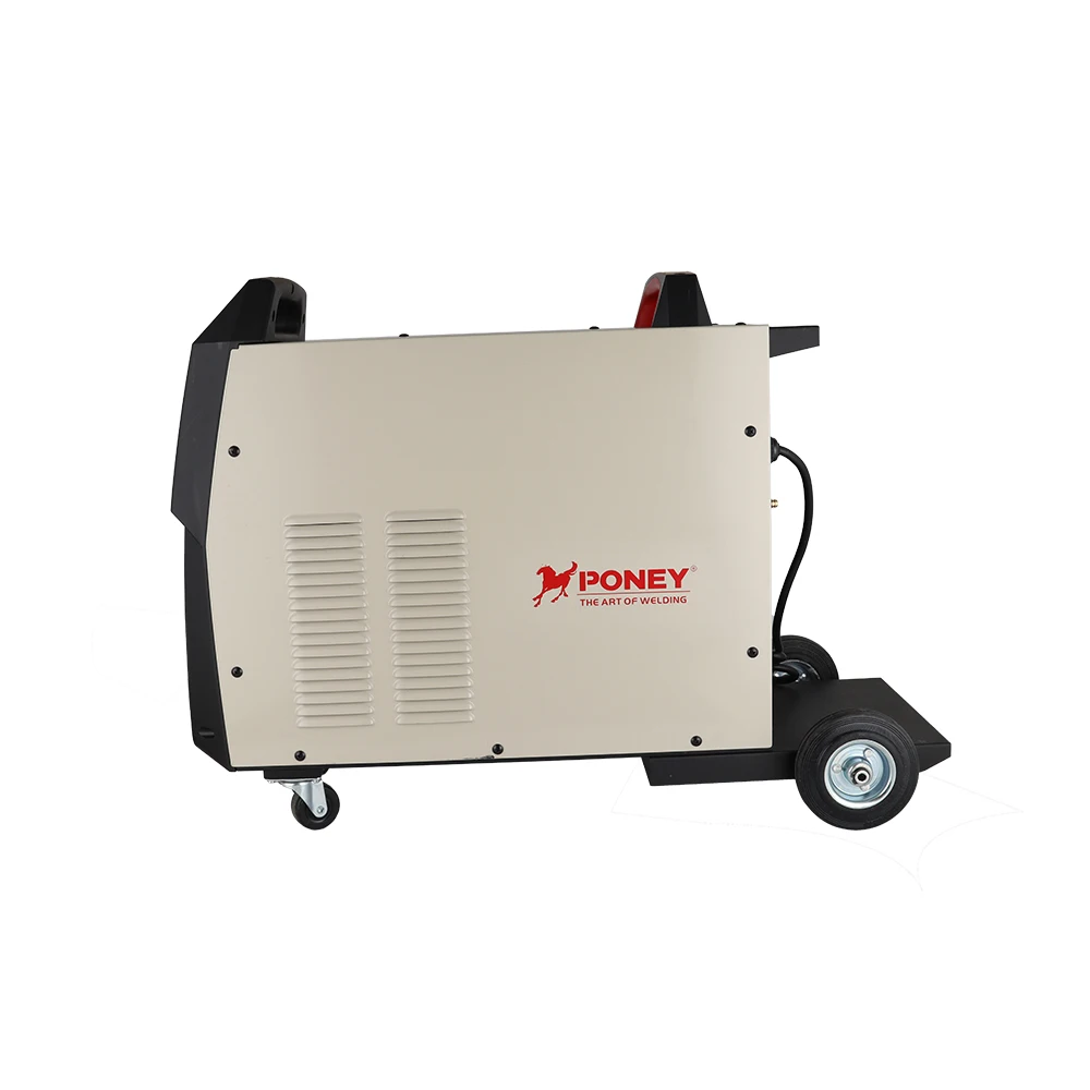 Mig 250DP LCD 220V Digital Singal Control Synergic  Double Pulse Welding 4 Roll 3 In1 MIG/TIG/MMA  Factory Whole Sales in Stock