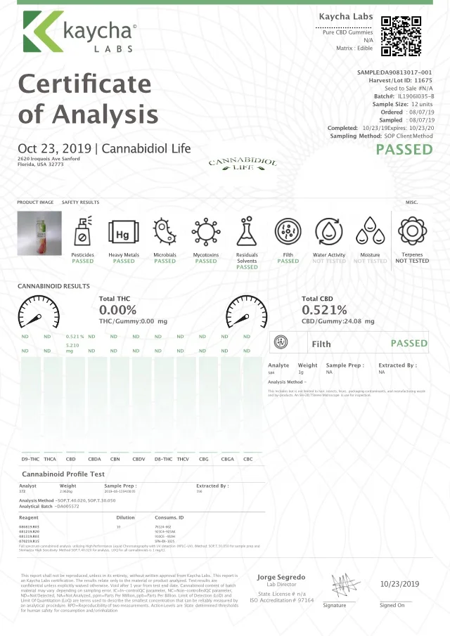 
 CBD GUMMY BEARS | 250 мг без THC  