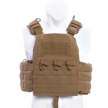New Arrival Outdoor Durable Lightweight 1000D nylon Combat Vest Security Plate Carrier Black Tactical Vest