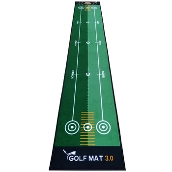 Indoor Putting Green and Golf Mat with Travel Bag