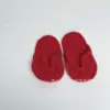 Red baby flip-flops