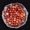 Striped red agate
