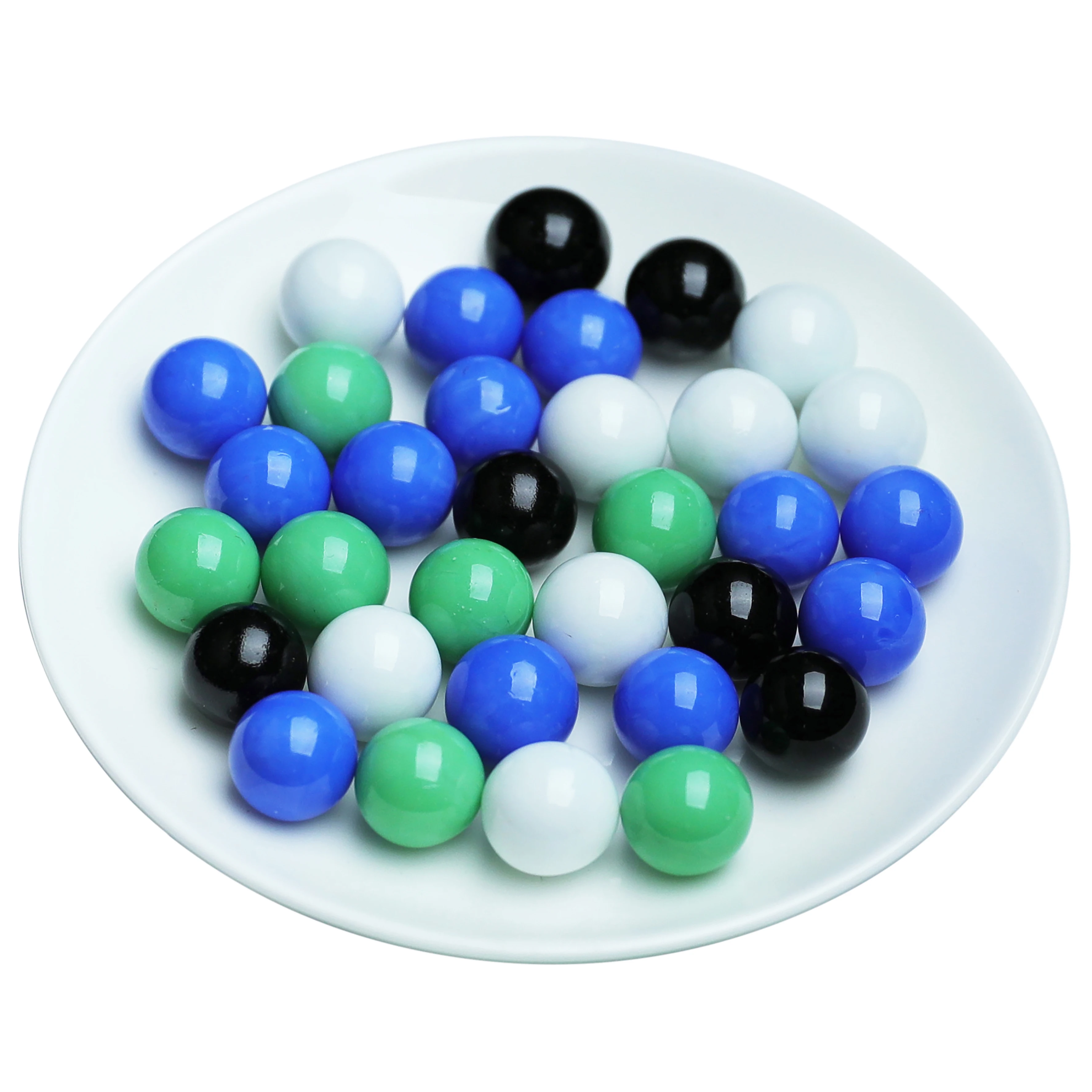 Оптовая продажа роскошные Гоночные Игрушки стеклянные шарики для детей R16MM голубые