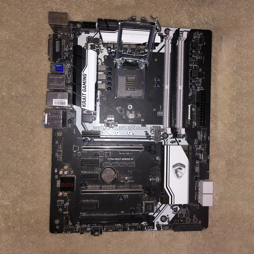 For Msi Z170a Krait Gaming Desktop Motherboard Lga1151 Ddr4 Support I7