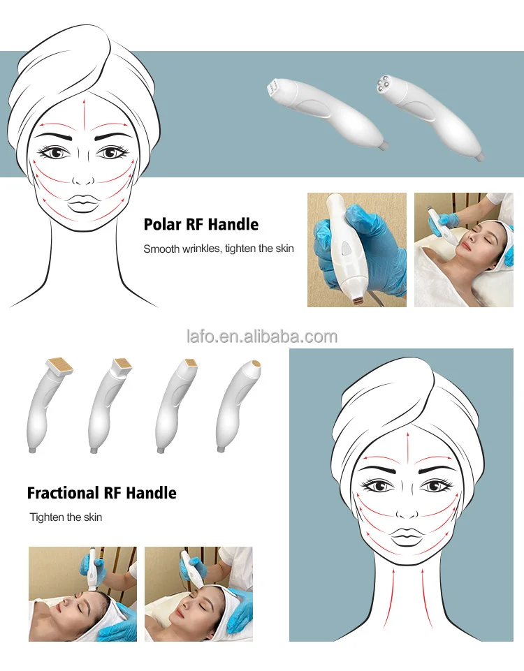 2 in 1 RF Wrinkle Remover Stretch Mark Removal Device Body Face Lift Skin Rejuvenation Rf Machine