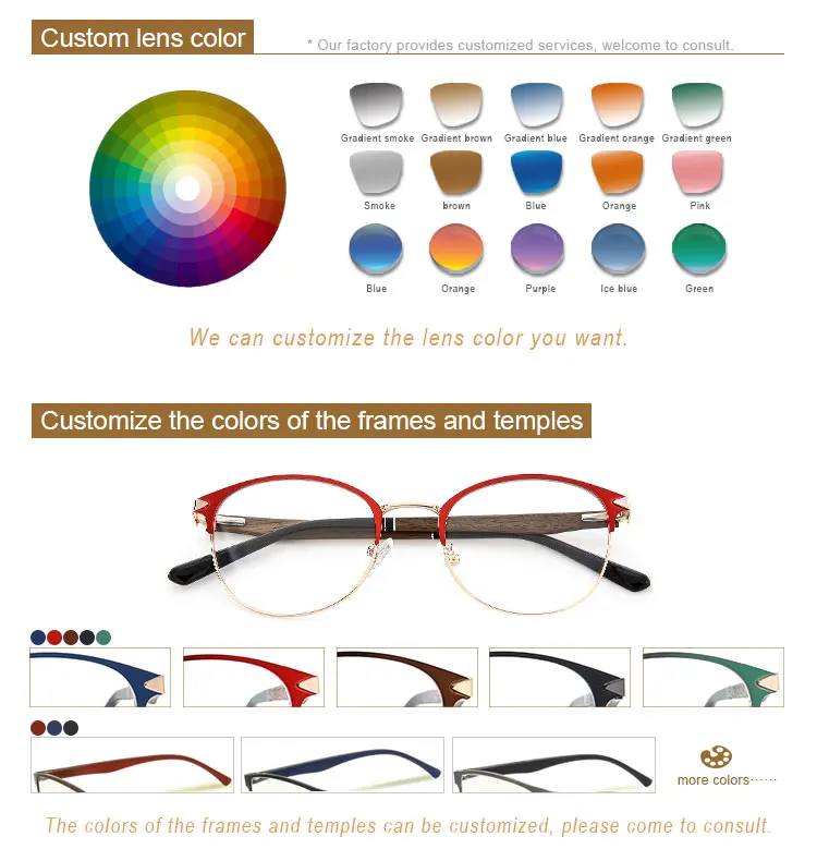 Cheap Promotional High Quality Handmade Italy Design Square Acetate