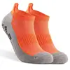 Chaussettes basses gris orange
