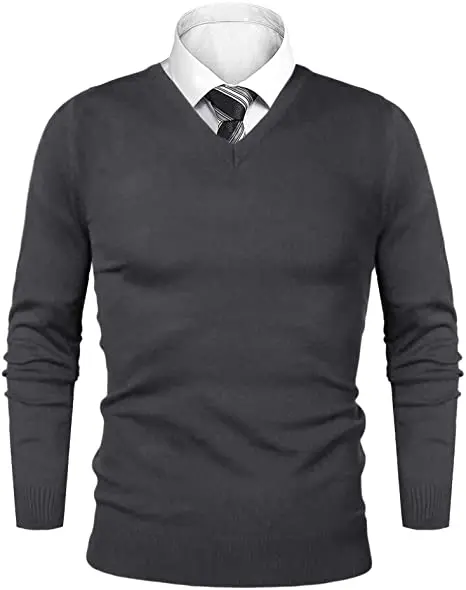 jumper with shirt collar mens