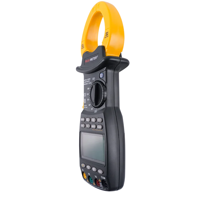PEAKMETER PM2203 MS2203 Digital AC Analog Power Meter Data Logger Power Factor Energy Meter Power Electrical Meter Clampmeter