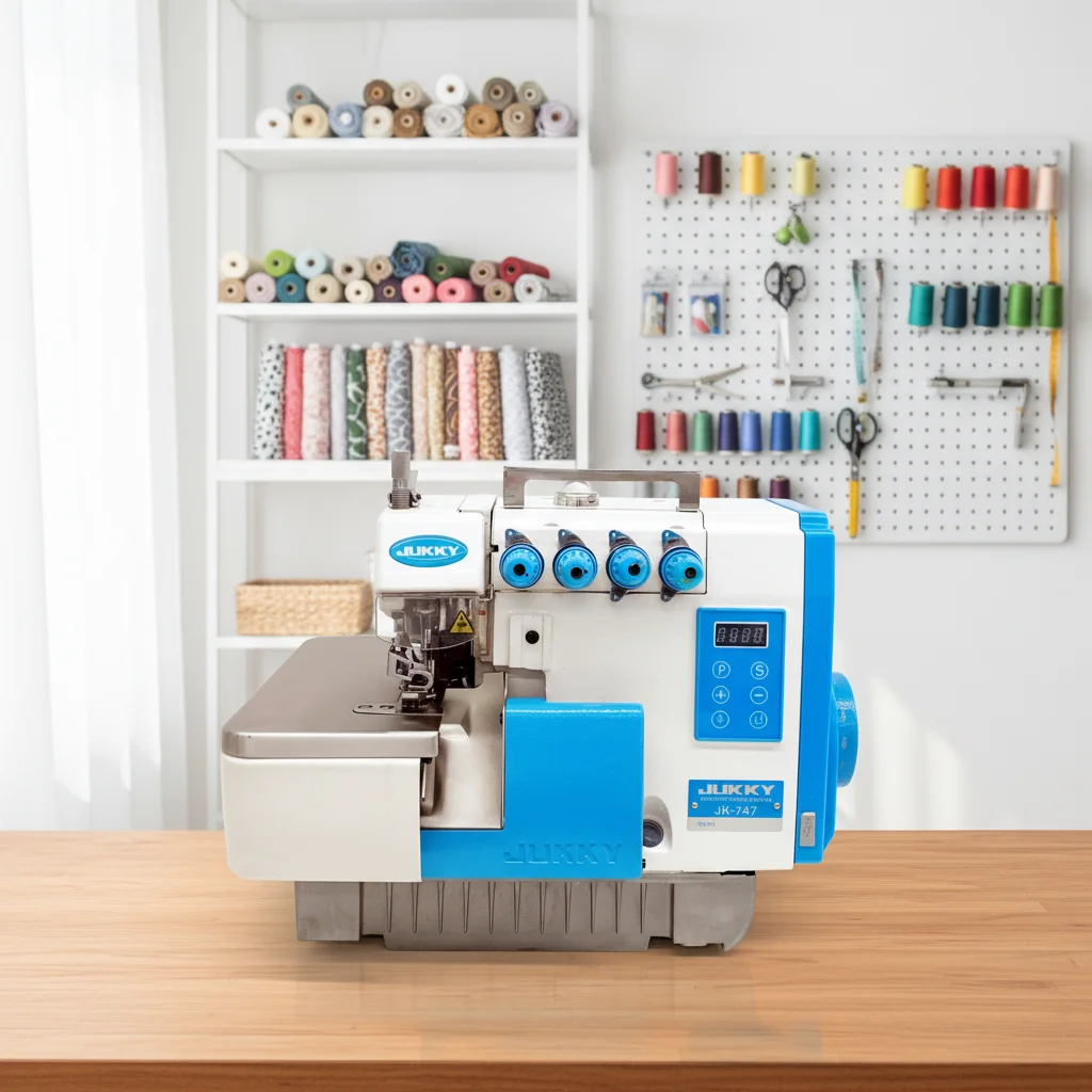 JK747 Overlock Sewing Machine - High-Speed & Versatile JK747 Overlock Sewing Machine - High-Speed & Versatile