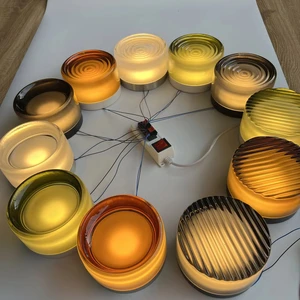 ECOJAS Glass Decorative Indoor Wall Lamp for Villa Hotel Bed Room New Design Transparent Lighting