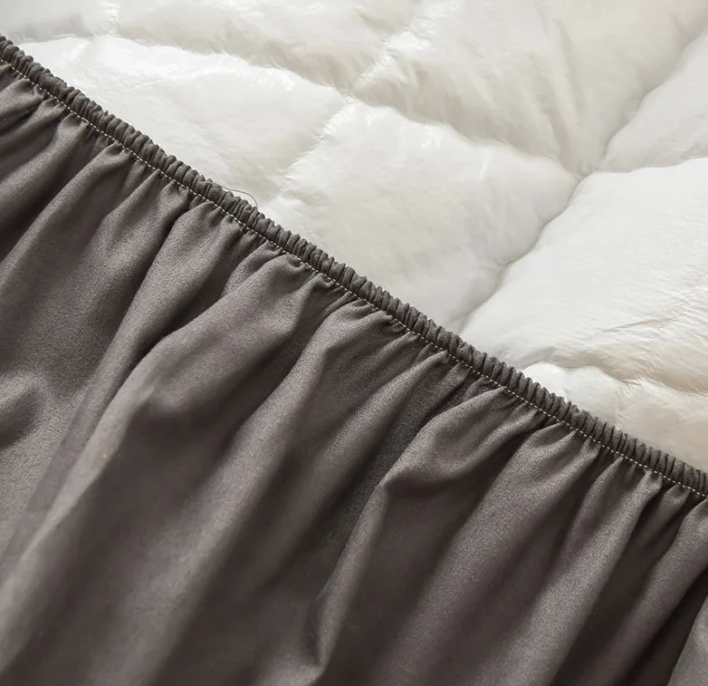 Nantong Factory Making Ultrasonic Waterproof Mattress Cover Elastic Fitted Mattress Protector Stretches up to 18 Inches Deep