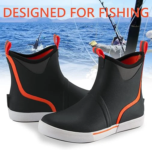Bottes En Caoutchouc Imperméables - Pour Jardin, Pluie, Pêche Ou Travail Extérieur