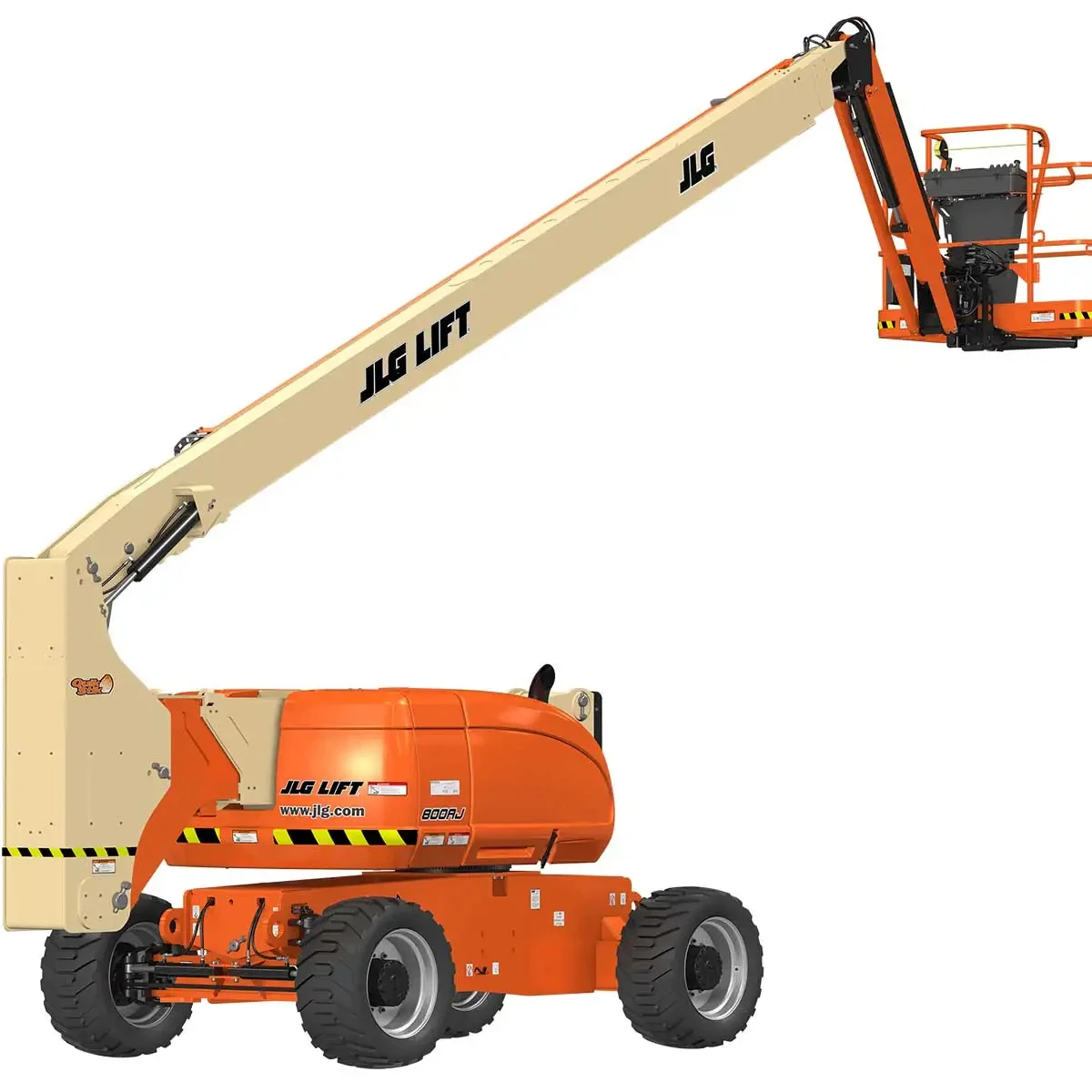 2008 JLG 800AJ 4WD Diesel Articulating Boom Lift, Max Platform Height 24.38m, Max Horizontal Reach15.8m