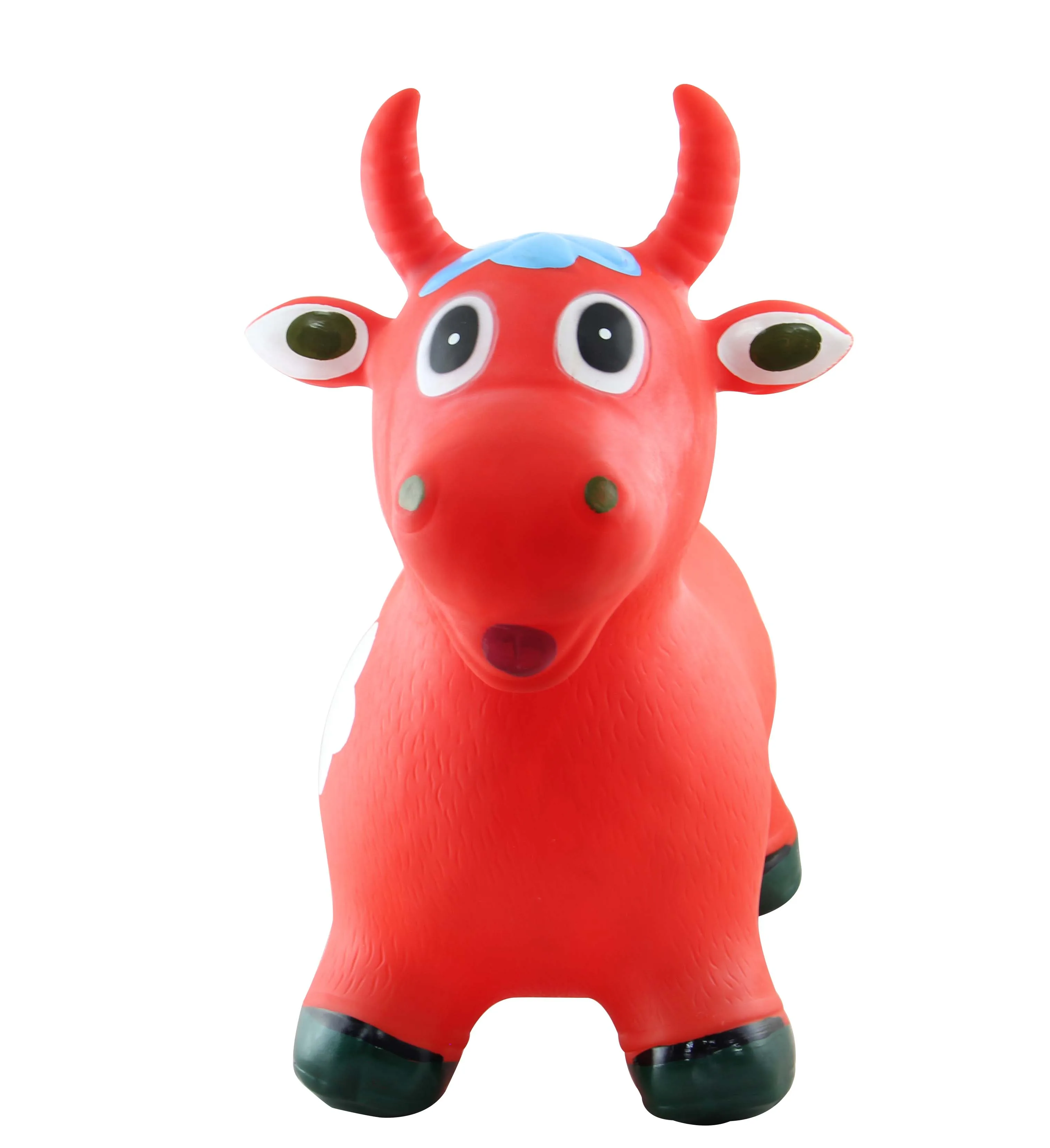 Jumping Animal Toys-green Cow Other Toy Animal Soft PVC
