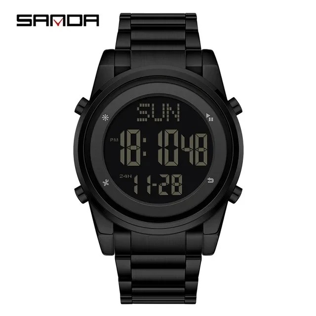 Sanda 6160 Outdoor Sports Watch Waterproof Digital
