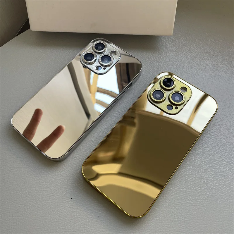 Real 24k Gold Plated Phone Case for Iphone 14 Pro Max