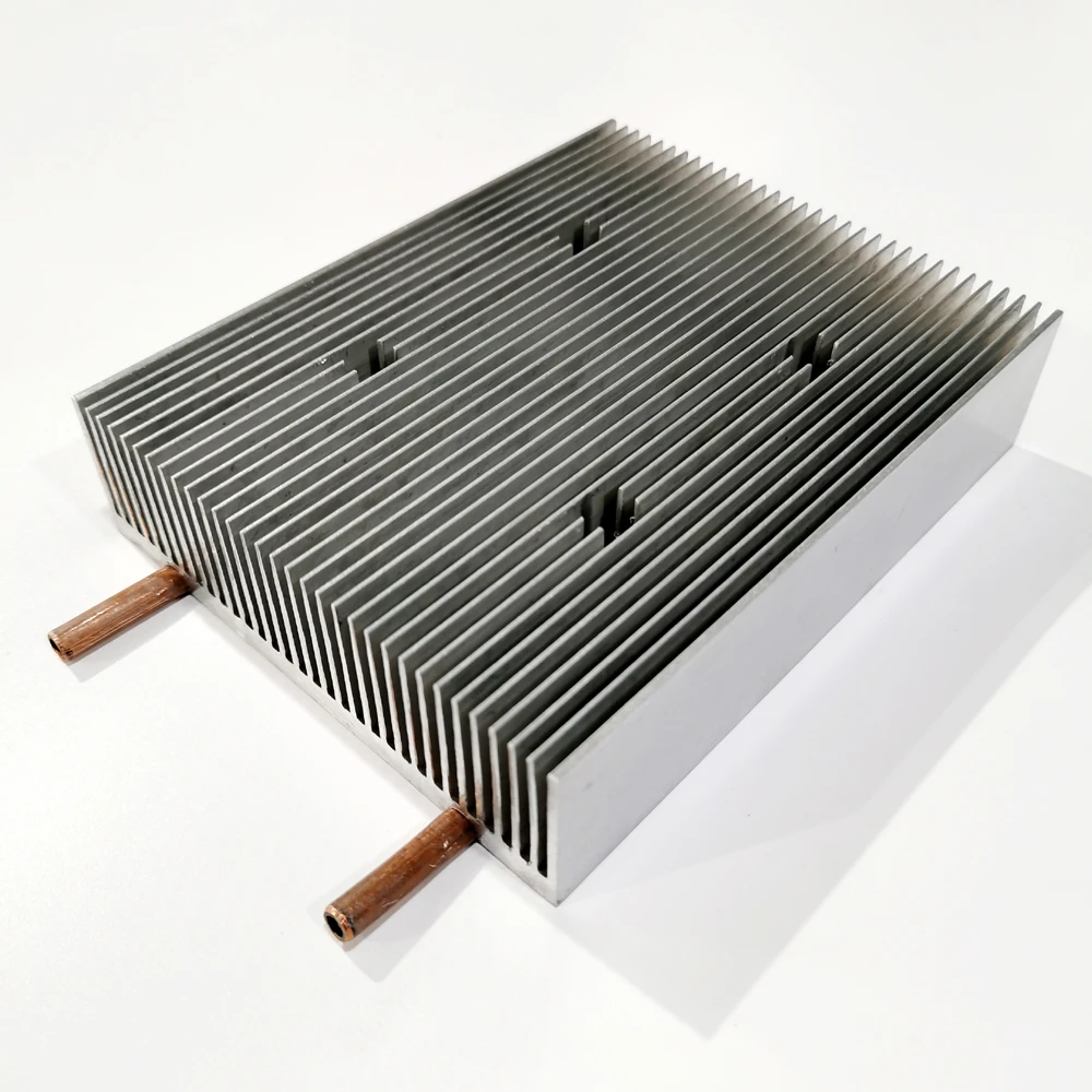 Custom Liquid Cooling Heatsink Water Cooling Heat Sink With Cooper