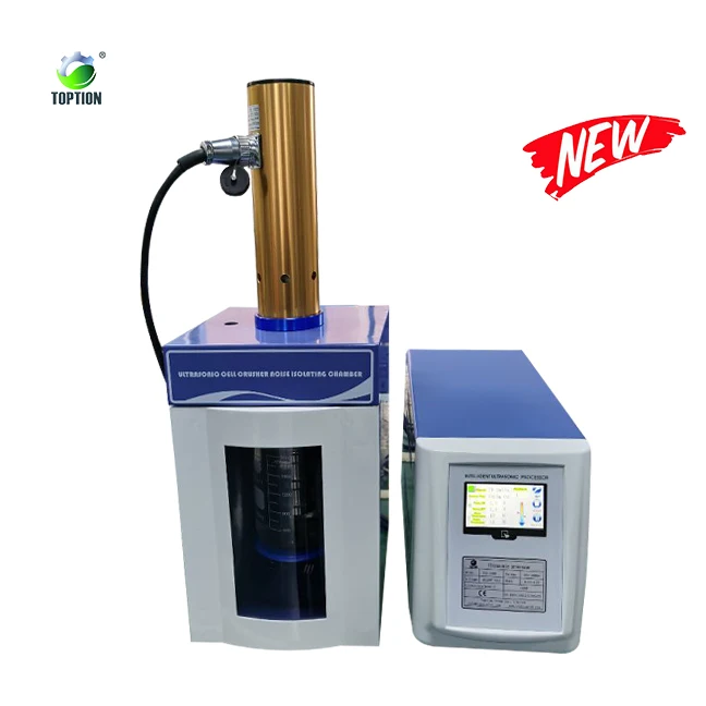 TOPTION High Quality 1000ml Ultrasonic Homogenizer Sonicator Price