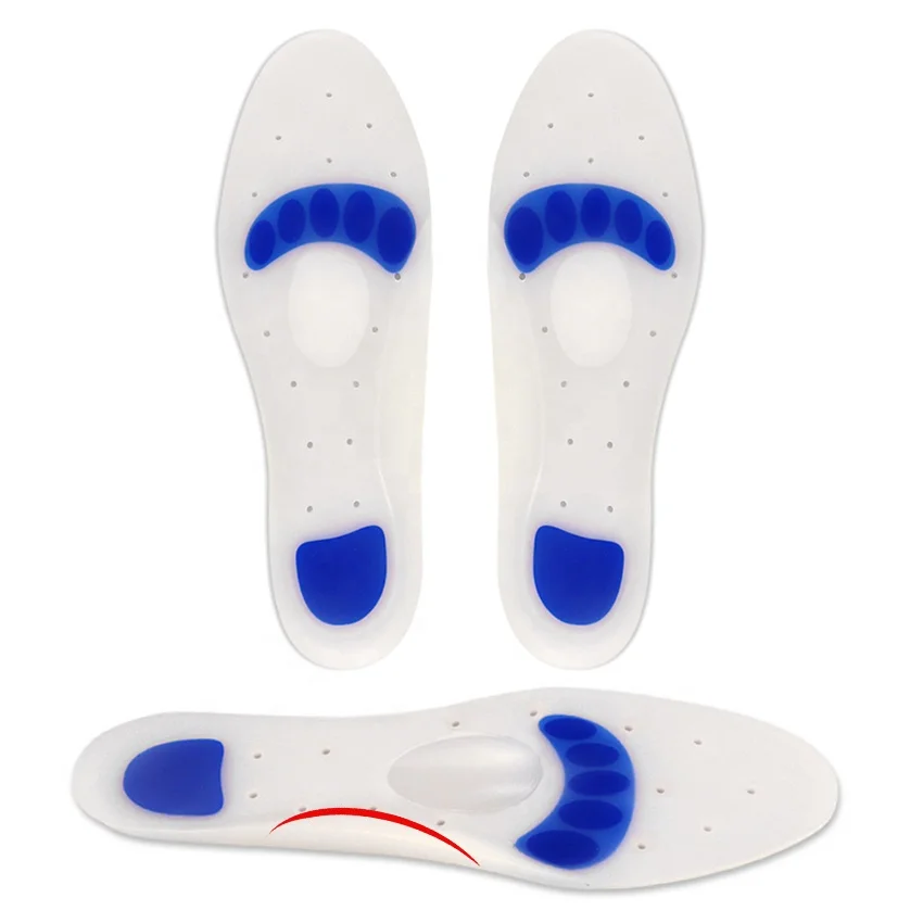 Medical Grade Silicone Shoes Pads, Foot Care Product,Silicone Foot Massage  Cushions Silicone Insole HA00498