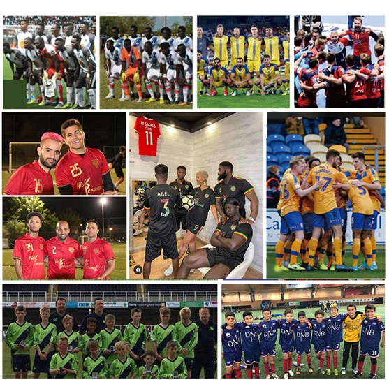 Luson Custom Soccer Jersey for Men Football Shirt Men's Football Uniform Set Team Football Wear Africa Jersey