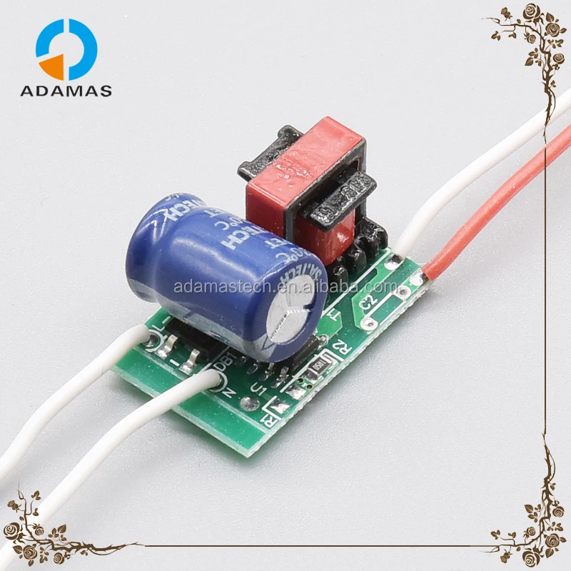 Высокоэффективный источник питания драйвера 170VAC - 265VAC Leds